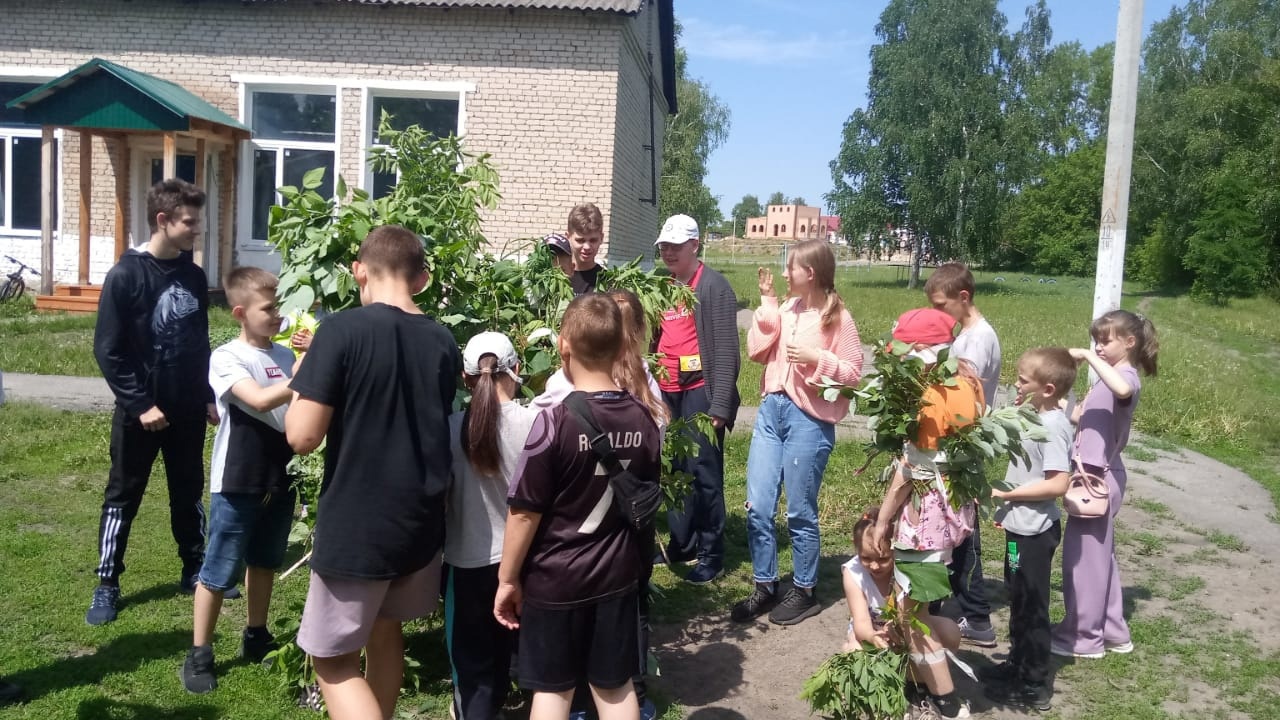 Третий день в лагере летнего отдыха детей.